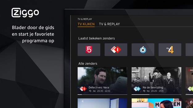 De Ziggo GO TV-app voor Apple TV is eindelijk live
