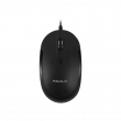 MacAlly USB Optical Mouse (Zwart)