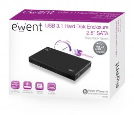Ewent 2,5-inch USB 3.1 hard disk behuizing