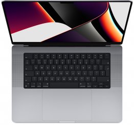 16‑inch MacBook Pro (2021) - Spacegrijs - Apple M1 Pro‑chip met 10‑core CPU en 16‑core GPU - 16 GB RAM - 512 GB SSD (Nieuw)