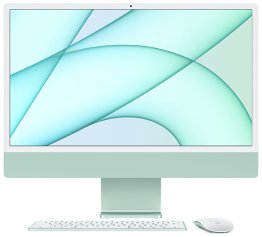 24‑inch iMac  (M1, twee poorten, 2021) - Groen (Nieuw)