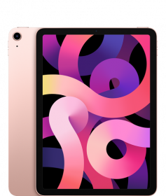 iPad Air (10.9-inch) (4th generation) - 256 GB - (Wi-Fi + Cellular) - Roségoud (Nieuw)