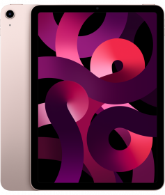 iPad Air (10,9-inch) (5e generatie) - 256 GB - (Wi-Fi + Cellular) - Roze (Nieuw)