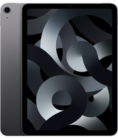 iPad Air (10,9-inch) (5e generatie) - 256 GB - (Wi-Fi + Cellular) - Spacegrijs (Nieuw)