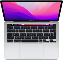 13-inch MacBook Pro - Zilver - M2‑chip met 8‑core CPU en 10‑core GPU - 8 GB centraal geheugen - 512 GB SSD opslag