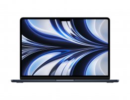 13,6-inch MacBook Air - Middernacht - M2‑chip met 8‑core CPU en 8‑core GPU - 8 GB centraal geheugen - 256 GB SSD opslag (Nieuw)