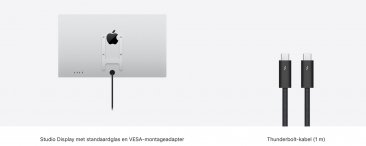Studio Display - Standaardglas - VESA‑montageadapter (Nieuw)