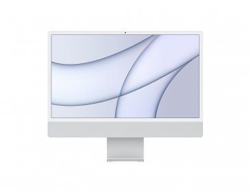 24‑inch iMac  (M1, vier poorten, 2021) - 256 GB - Zilver (Nieuw)