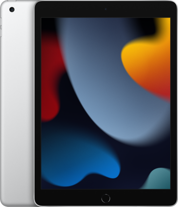 10,2‑inch iPad, Wi‑Fi + Cellular, 64 GB, zilver