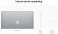 13-inch MacBook Air - Spacegrijs - Apple M1‑chip met 8‑core CPU en 7‑core GPU - 8 GB RAM - 250 GB SSD opslag - Twee (USB‑C) Thunderbolt 3‑poorten (★★★★★)